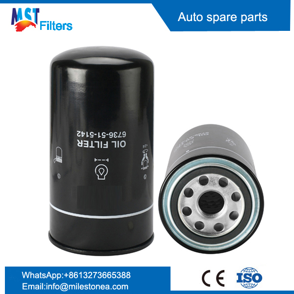 Oil filter 6736-51-5142 for KOMATSU