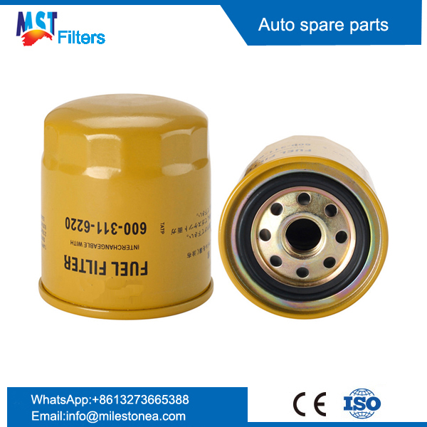 Fuel filter 600-311-6220 for KOMATSU