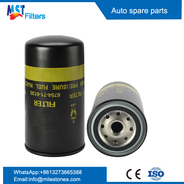 Fuel filter 6754-71-6130 for KOMATSU